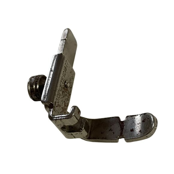 Singer Sewing Machine Adjustable Zipper Cording Foot Low Shank Complete 121877 u - Picture 4 of 7